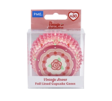 Cupcake Cases - Vintage Roses